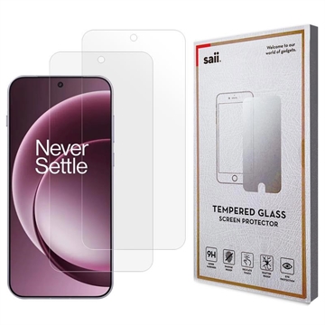 OnePlus 15 Saii 3D Premium Tempered Glass Screen Protector - 9H - 2 Pcs.