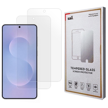 Samsung Galaxy S25 Edge Saii 3D Premium Tempered Glass Screen Protector - 9H - 2 Pcs.