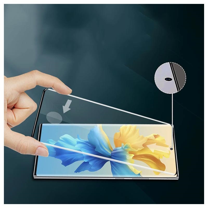 Saii 3D Premium Samsung Galaxy S22 Ultra 5G Tempered Glass - 9H