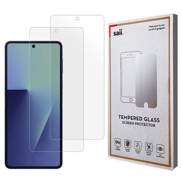 Samsung Galaxy Z Flip7 Saii 3D Premium Tempered Glass Screen Protector - 9H - 2 Pcs.