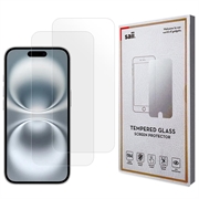 iPhone 17 Saii 3D Premium Tempered Glass Screen Protector - 9H - 2 Pcs.