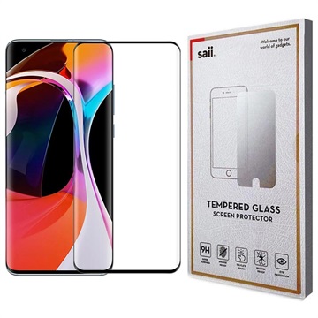 Saii 3D Premium Xiaomi Mi 11 Pro Tempered Glass - 9H - 2 Pcs.