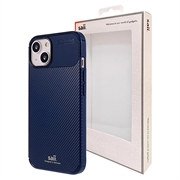Saii Carbon Fiber iPhone 13 Mini TPU Case - Blue