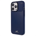 Saii Carbon Fiber iPhone 13 Pro Max TPU Case - Blue