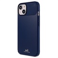 Saii Carbon Fiber iPhone 13 TPU Case - Blue