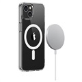 Saii Magnetic Series iPhone 13 Mini Hybrid Case - Transparent