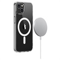 Saii Magnetic Series iPhone 13 Mini Hybrid Case - Transparent