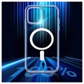 Saii Magnetic Series iPhone 13 Mini Hybrid Case - Transparent