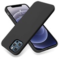 Saii Premium iPhone 13 Pro Liquid Silicone Case - Black