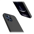 Saii Premium iPhone 13 Pro Liquid Silicone Case - Black