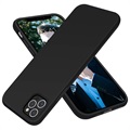 Saii Premium iPhone 12/12 Pro Liquid Silicone Case - Black