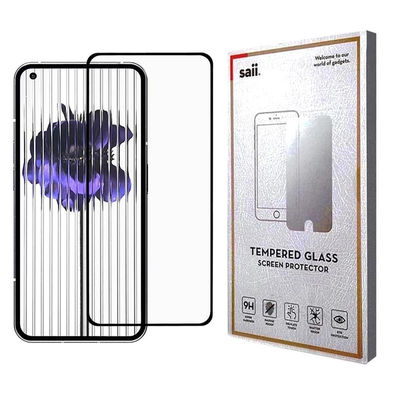 Saii 2.5D Premium Nothing Phone (1) Screen Protector 9H 2 Pcs.