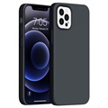 Saii Premium iPhone 14 Pro Liquid Silicone Case - Black