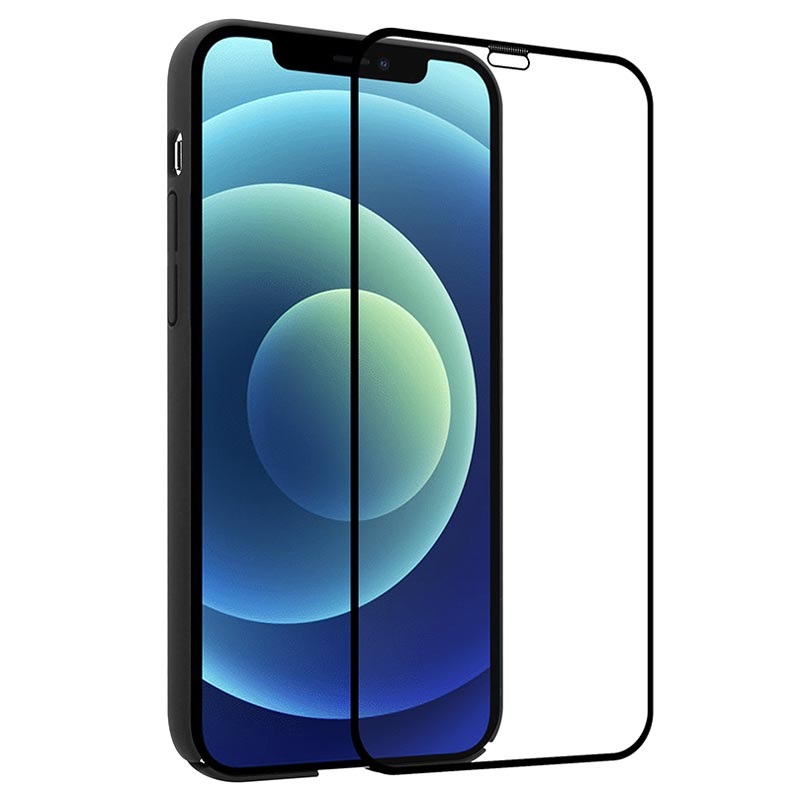 Saii Iphone 12 Mini Ultra Thin Case W 2x Tempered Glass Black Saii Iphone 12 Mini Ultra Thin Case W 2x Tempered Glass Black