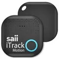 Saii iTrack Motion Alarm Smart Key Finder - Black