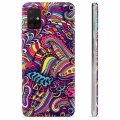 Samsung Galaxy A51 TPU Case - Abstract Flowers