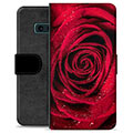 Samsung Galaxy S10e Premium Wallet Case - Rose