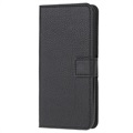 Samsung Galaxy A02s Wallet Case with Kickstand Feature - Black