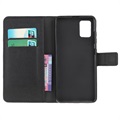 Samsung Galaxy A02s Wallet Case with Kickstand Feature - Black