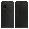 Samsung Galaxy A03s Flip Case with Card Slot - Black