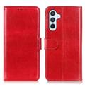 Samsung Galaxy A05s Wallet Case with Magnetic Closure - Red