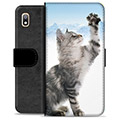Samsung Galaxy A10 Premium Wallet Case - Cat