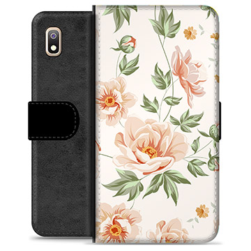 Samsung Galaxy A10 Premium Wallet Case - Floral