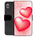 Samsung Galaxy A10 Premium Wallet Case - Love