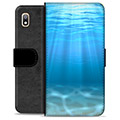 Samsung Galaxy A10 Premium Wallet Case - Sea