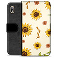 Samsung Galaxy A10 Premium Wallet Case - Sunflower