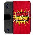 Samsung Galaxy A10 Premium Wallet Case - Super Mom