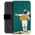 Samsung Galaxy A10 Premium Wallet Case - To Mars