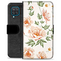 Samsung Galaxy A12 Premium Wallet Case - Floral