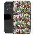 Samsung Galaxy A12 Premium Wallet Case - Graffiti