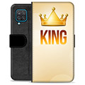 Samsung Galaxy A12 Premium Wallet Case - King