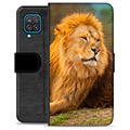 Samsung Galaxy A12 Premium Wallet Case - Lion
