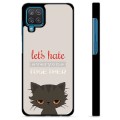 Samsung Galaxy A12 Protective Cover - Angry Cat