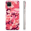 Samsung Galaxy A12 TPU Case - Pink Camouflage