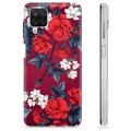 Samsung Galaxy A12 TPU Case - Vintage Flowers