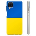 Samsung Galaxy A12 TPU Case Ukrainian Flag - Yellow and Light Blue