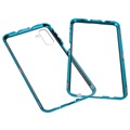 Samsung Galaxy A13 5G Magnetic Case with Tempered Glass - Blue