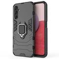 Samsung Galaxy A14 Hybrid Case with Ring Holder - Black