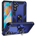 Samsung Galaxy A15 Hybrid Case with Ring Holder - Blue