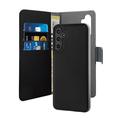 Samsung Galaxy A15 Puro 2-in-1 Magnetic Wallet Case - Black