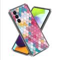 Samsung Galaxy A15 Stylish Ultra-Slim TPU Case - Rainbow Rhombus