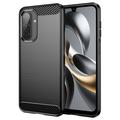Samsung Galaxy A17 Brushed TPU Case - Carbon Fiber