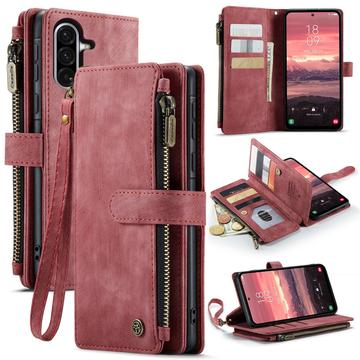 Samsung Galaxy A17 Caseme C30 Multifunctional Wallet Case - Red