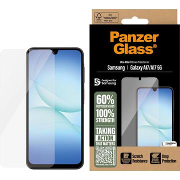 Samsung Galaxy A17 PanzerGlass Ultra-Wide Fit EasyAligner Screen Protector - 9H - Transparent