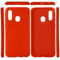 Samsung Galaxy A20e Liquid Silicone Case - Red
