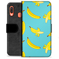 Samsung Galaxy A20e Premium Wallet Case - Bananas